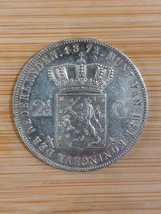 Holland. Willem III (1849-1890). 2½ Gulden 1872  (Ingen mindstepris)