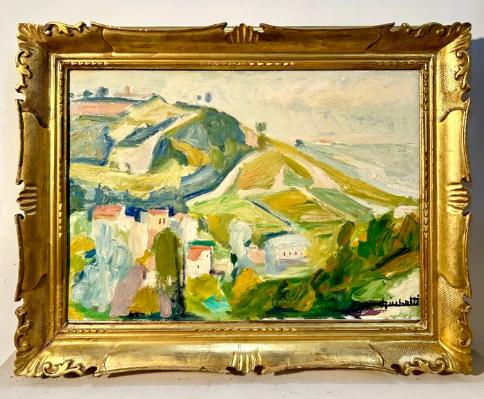 Luciano Ricchetti (1897–1977) - Paesaggio Collinare