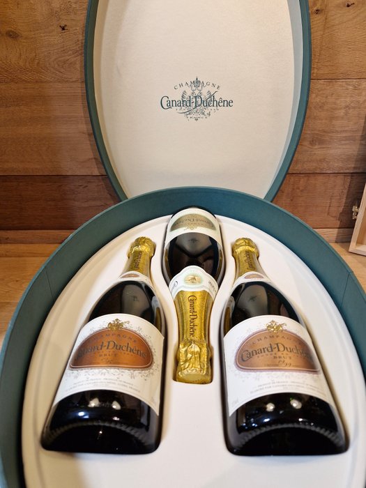 Canard-Duchêne Vintage Collection 1995 1996  1999 - Champagne Brut - 3 Flasker (075 L)