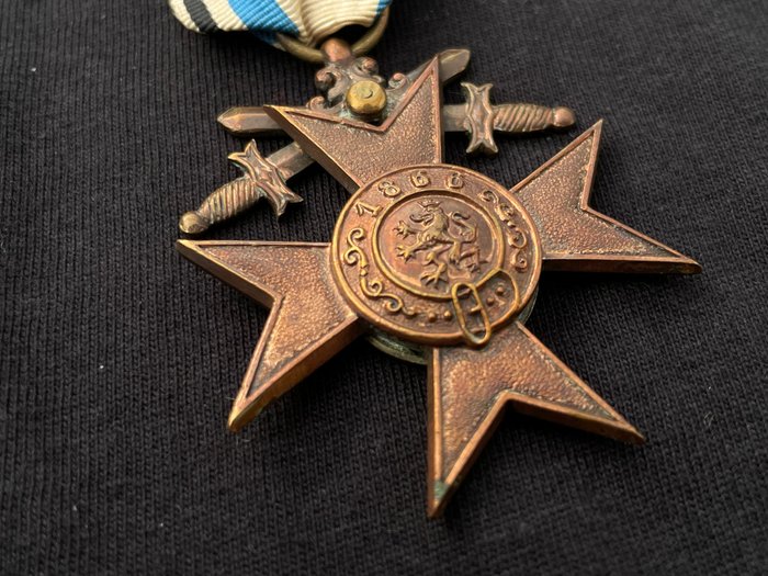 Tyskland - Hær/infanteri - Militærmedalje - Bayersk medalje for tredje klasses militære fortjeneste, variant med sværd for