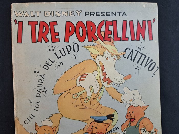 I Tre Porcellini - 1 Comic - Første udgave - 1940