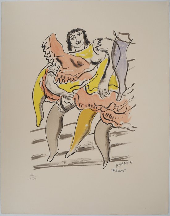 Fernand Léger (1881-1955) - Les danseuses de French cancan