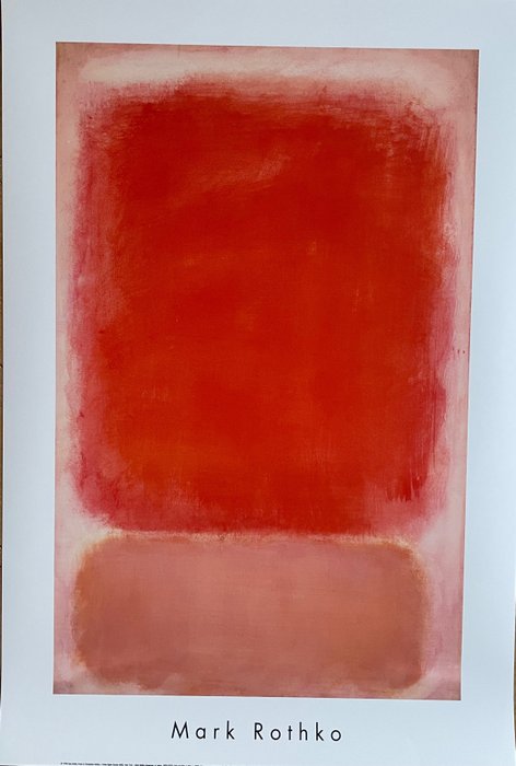 Mark Rothko - after (1903-1970), Red and Pink on Pink, c. 1953, Copyrights 1998, Kate RothkoChristopher Rothko/