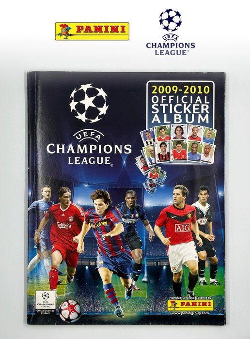 Panini - Champions League 2009/10 - Messi/Ronaldo/Zlatan - Complete Album