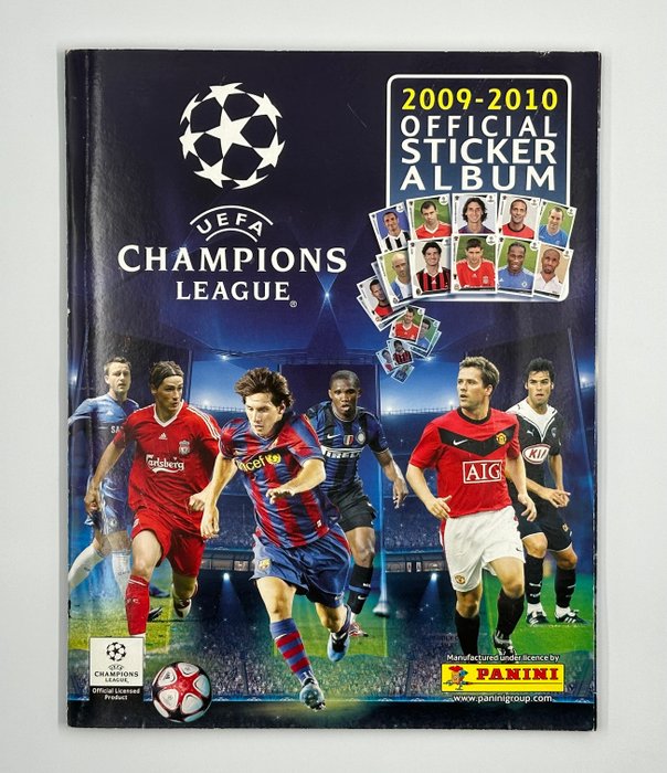 Panini - Champions League 2009/10 - Messi/Ronaldo/Zlatan - Complete Album