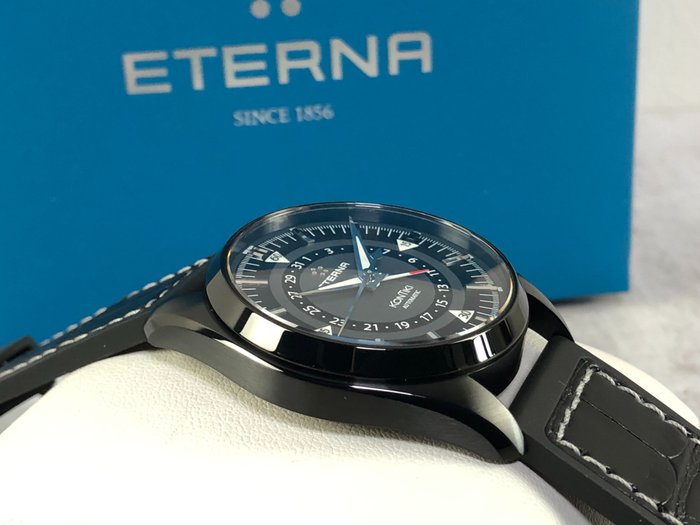 Eterna - KonTiki Four Hands Automatic Black - 1598.43.41.1306 - Mænd - 2011-nu