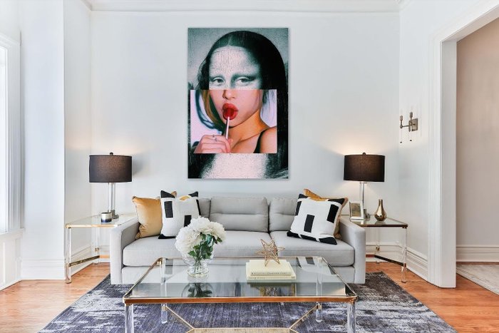 LEDMansion (1995) - Gioconda Lollipop V.R. Led Wall Art SIZE XXL