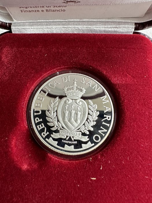 San Marino. 5 Euro 2017 "Small States of Europe" Proof  (Ingen mindstepris)