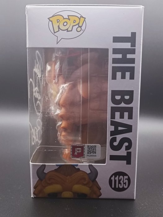 Beauty and the Beast - The Beast signed by Robby Benson with COA - Funko