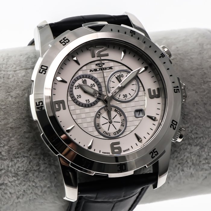 Murex - Swiss Chronograph - MUC508-SL-1 - Black strap - Ingen mindstepris - Mænd - 2011-nu