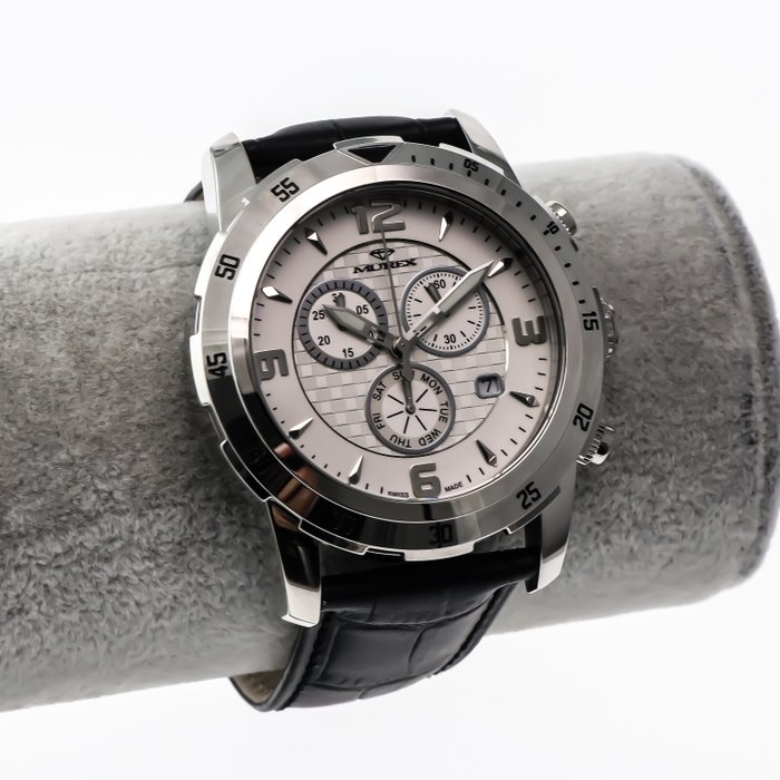 Murex - Swiss Chronograph - MUC508-SL-1 - Black strap - Ingen mindstepris - Mænd - 2011-nu