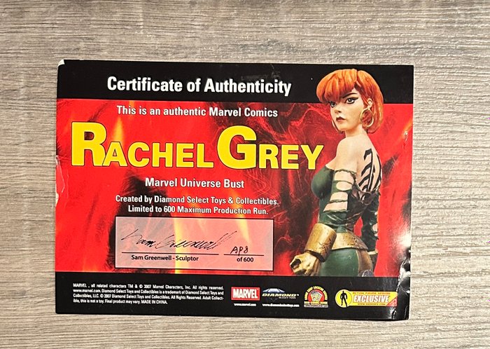 Marvel Diamond collectibles - Marvel Premiere - 1 - Rachel Grey