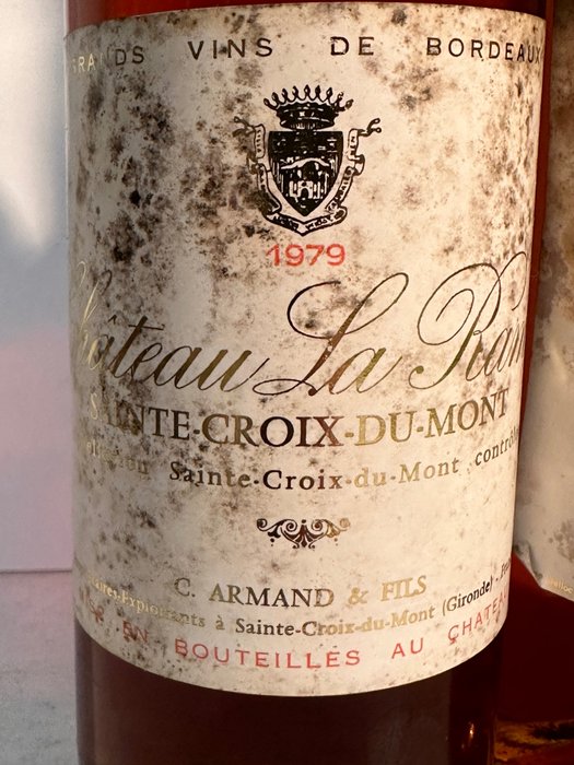 1979 Château La Rame - Sainte-Croix-du-Mont - 3 Flasker (0,75 L)