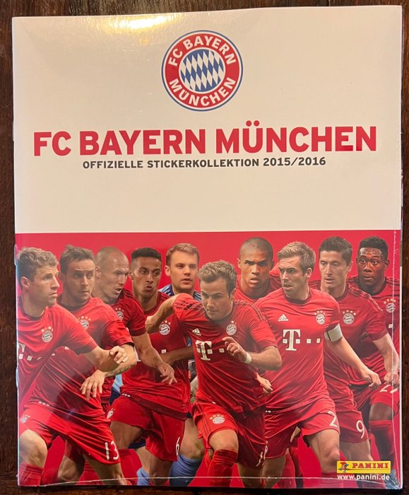 Panini - FC Bayern München 2015/16 - Factory seal (Empty album + complete loose sticker set)