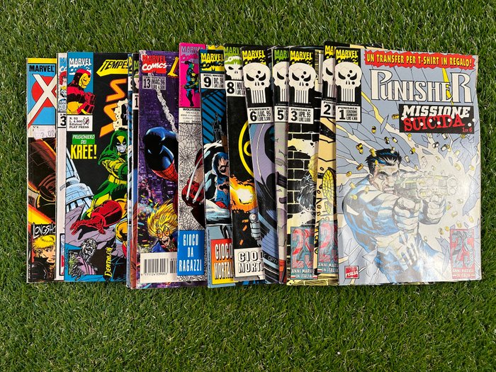 Supereroi Marvel 103x albi assortiti - X-Men, The Punisher, Silver Surfer - 103 Album - Første udgave - 1995