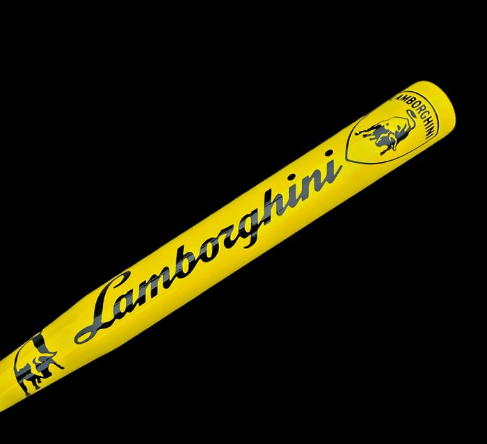 Moontje - Lamborghini Baseball Bat Yellow-Black edition.