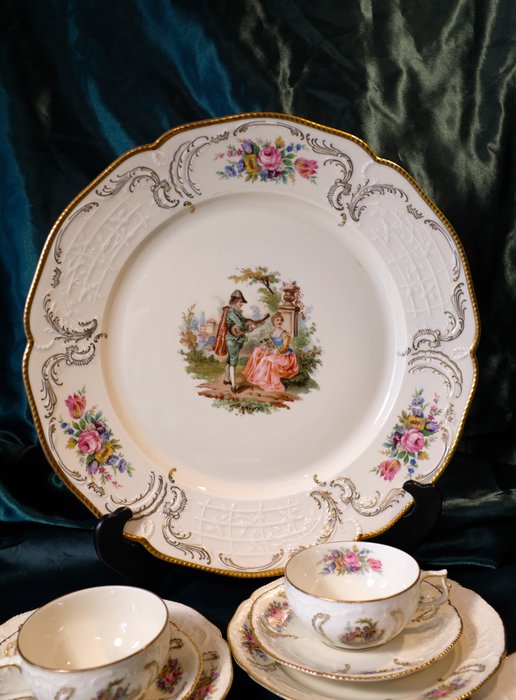 Rosenthal, Sanssouci Toppversion- Rococo artdeco - Kaffe og te service (13) - Porcelæn