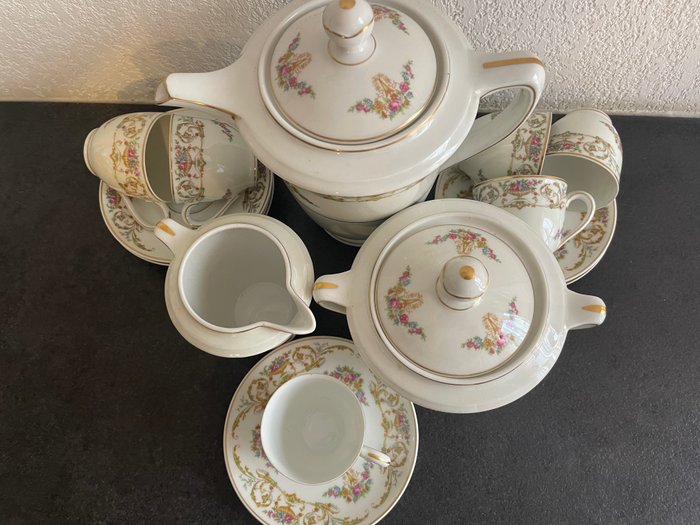 Haviland  Co. Limoges - Kaffeservice (15) - Porcelæn