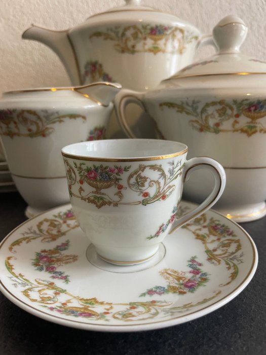 Haviland  Co. Limoges - Kaffeservice (15) - Porcelæn