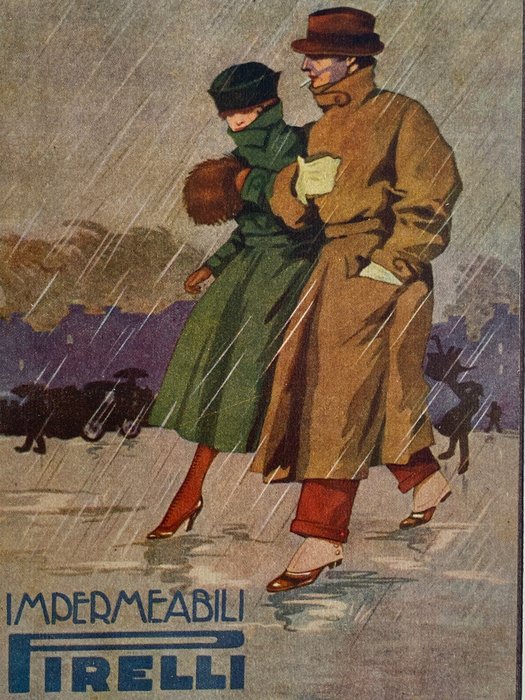 Anonymous - Pirelli Impermeabili - no reserve! - 1920‹erne