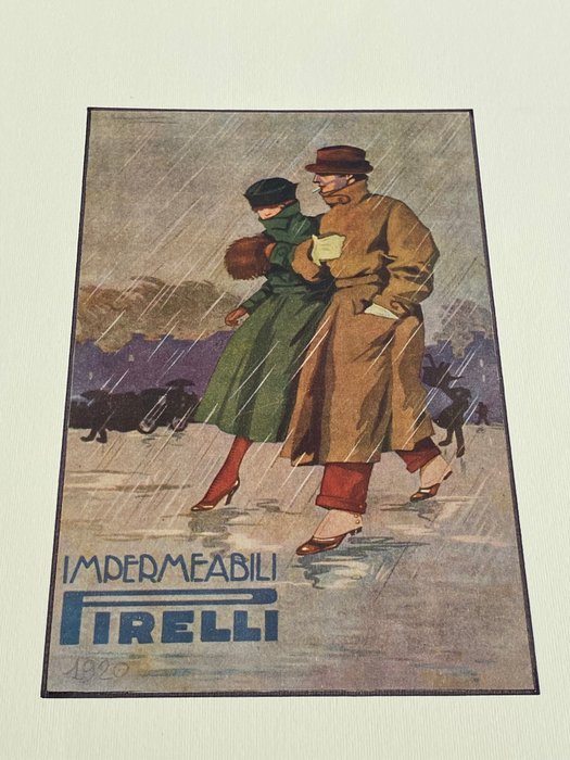 Anonymous - Pirelli Impermeabili - no reserve! - 1920‹erne