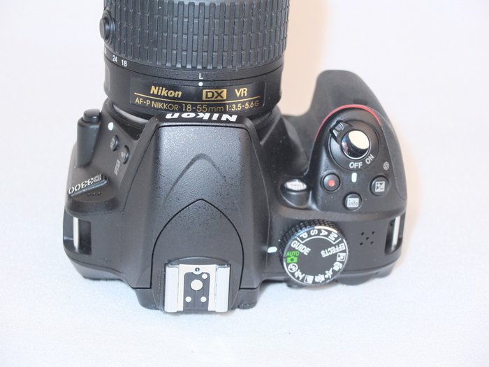 Nikon D3300 camera + 18-55mm lens (inclusief accessoires en doos) Digitalkamera