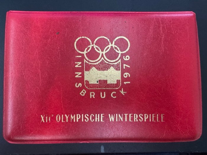 Østrig. Year Set (FDC) 1976 XII Giochi Olimpici Invernali, Innsbruck (7 monete)  (Ingen mindstepris)