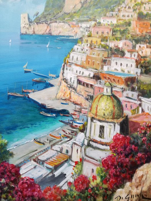 Gianni Di Giuda (1965) - Belvedere di Positano