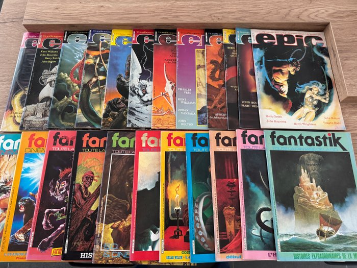 Epic / Fantastik - 23 Magasin - Første udgave - 1981/1985