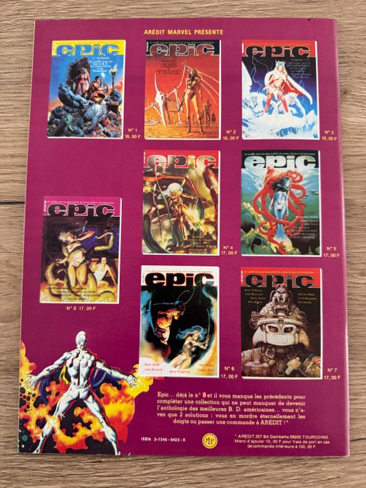 Epic / Fantastik - 23 Magasin - Første udgave - 1981/1985