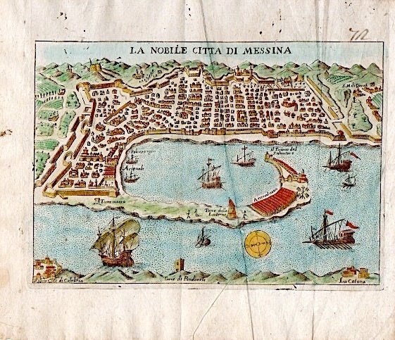 Italien - Sicilia, Messina; M. Cadorin - La Nobile Città di Messina - 1651-1660