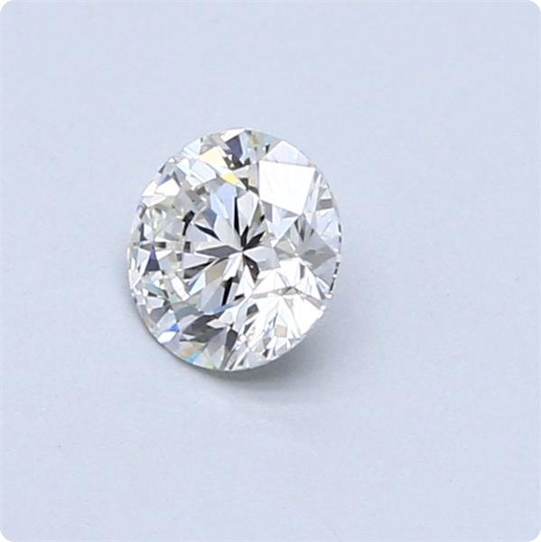 1 pcs Diamant  (Natur)  - 0.41 ct - Rund - F - VS1 - Gemological Institute of America (GIA)