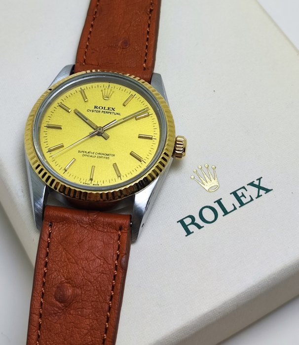 Rolex - Oyster Perpetual Gold/Steel - Ref. 14233 - Mænd - 1989