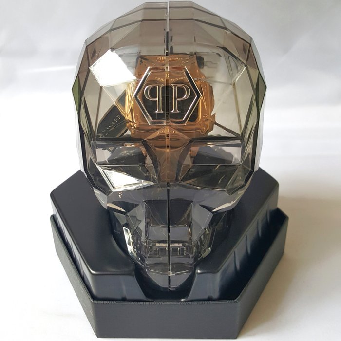 Philipp Plein - Gold - $kull - Digital - World Time - Ingen mindstepris - Mænd - Ny