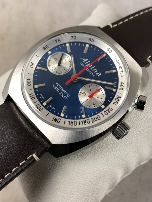 Alpina - Startimer Pilot Heritage Chronograph Automatic - AL-727LNS4H6 - Mænd - 2011-nu