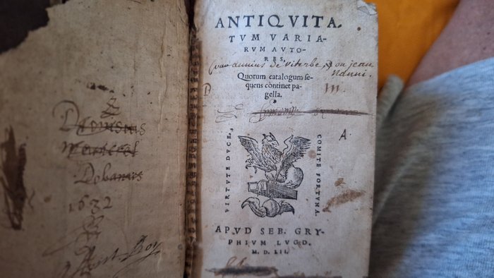 G Nanni - Antiquitatum variarum autores - 1552