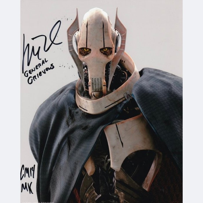 Star Wars - Signed by Matthew Wood (General Grievous)