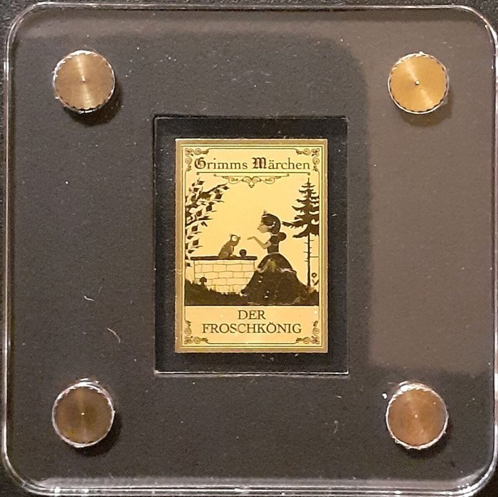 Verden. Grimms Märchen Der Froschkönig , 1/500 Oz (.999)  (Ingen mindstepris)