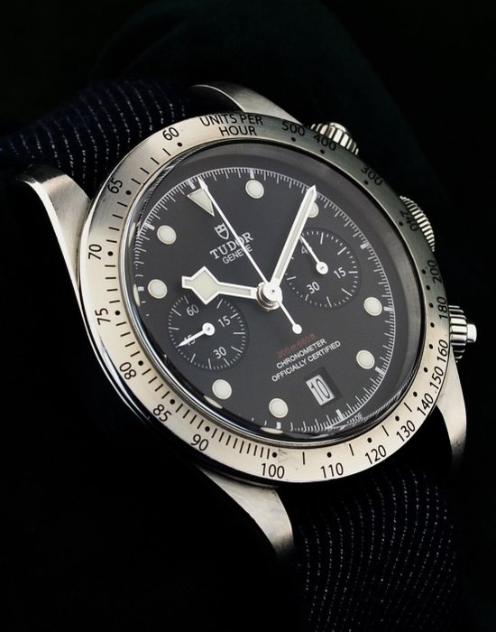 Tudor - Heritage Black Bay Chrono - 79350 - Mænd - 2010-2020