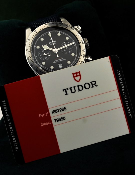 Tudor - Heritage Black Bay Chrono - 79350 - Mænd - 2010-2020