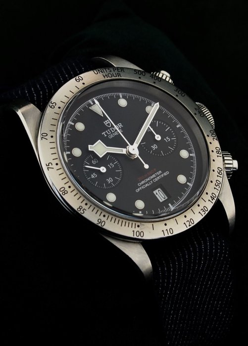 Tudor - Heritage Black Bay Chrono - 79350 - Mænd - 2010-2020