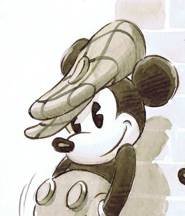 Cardona - 1 Watercolour - Mickey Mouse