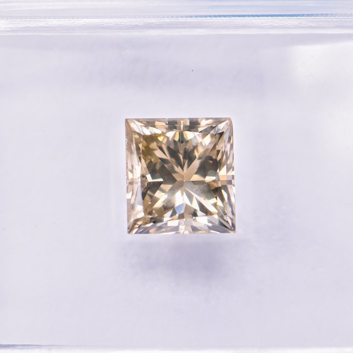 Ingen mindstepris - 1 pcs Diamant  (Naturfarvet)  - 102 ct - Fancy Grålig Brun - SI2 - International Gemological Institute (IGI)