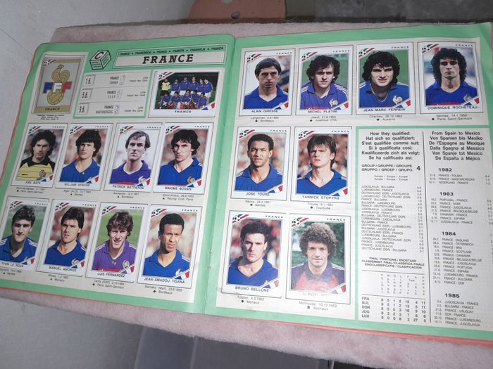 Panini - Mexico 86 World Cup - Diego Maradona - 1 Incomplete Album