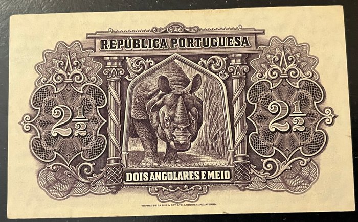 Angola. - 2½ Angolar 1948 - Pick 71  (Ingen mindstepris)