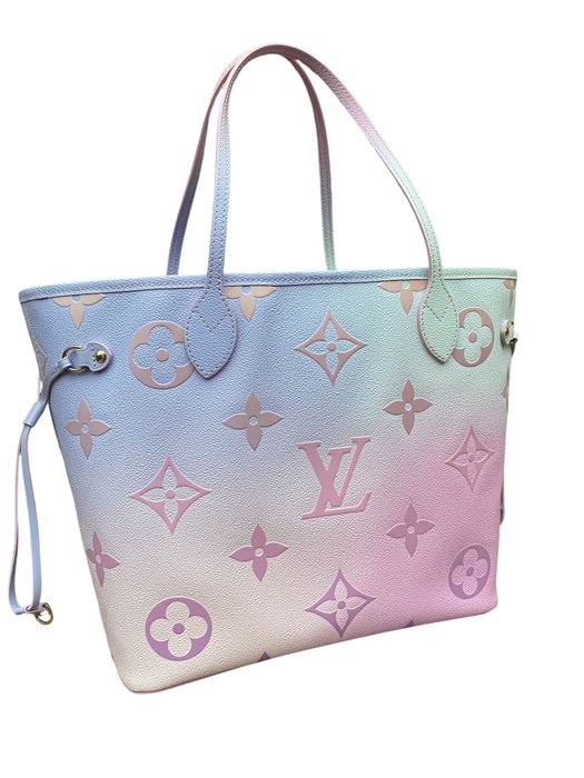 Louis Vuitton - neverfull sunrise pastel - Skuldertaske