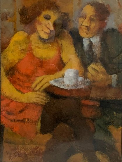 Remo Squillantini (1920-1996) - Caffè