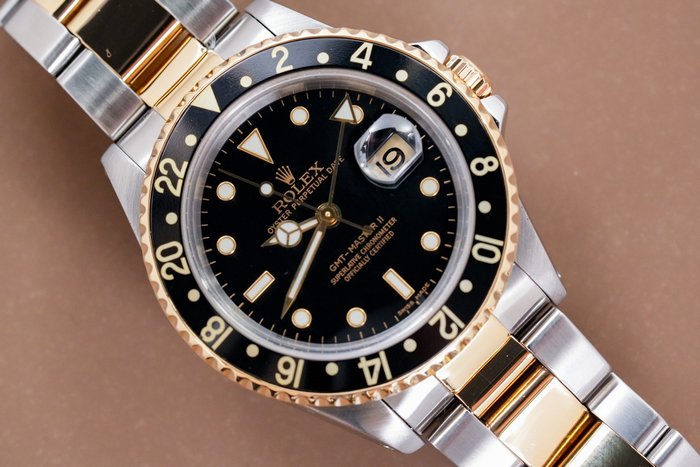 Rolex - GMT-Master II 18K Gold - 16713 - Mænd - 1990-1999