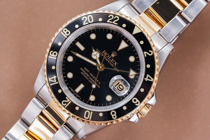 Rolex - GMT-Master II 18K Gold - 16713 - Mænd - 1990-1999