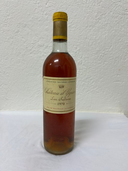 1970 Chateau d’Yquem - Sauternes 1er Cru Supérieur - 1 Flaske (0,75L)